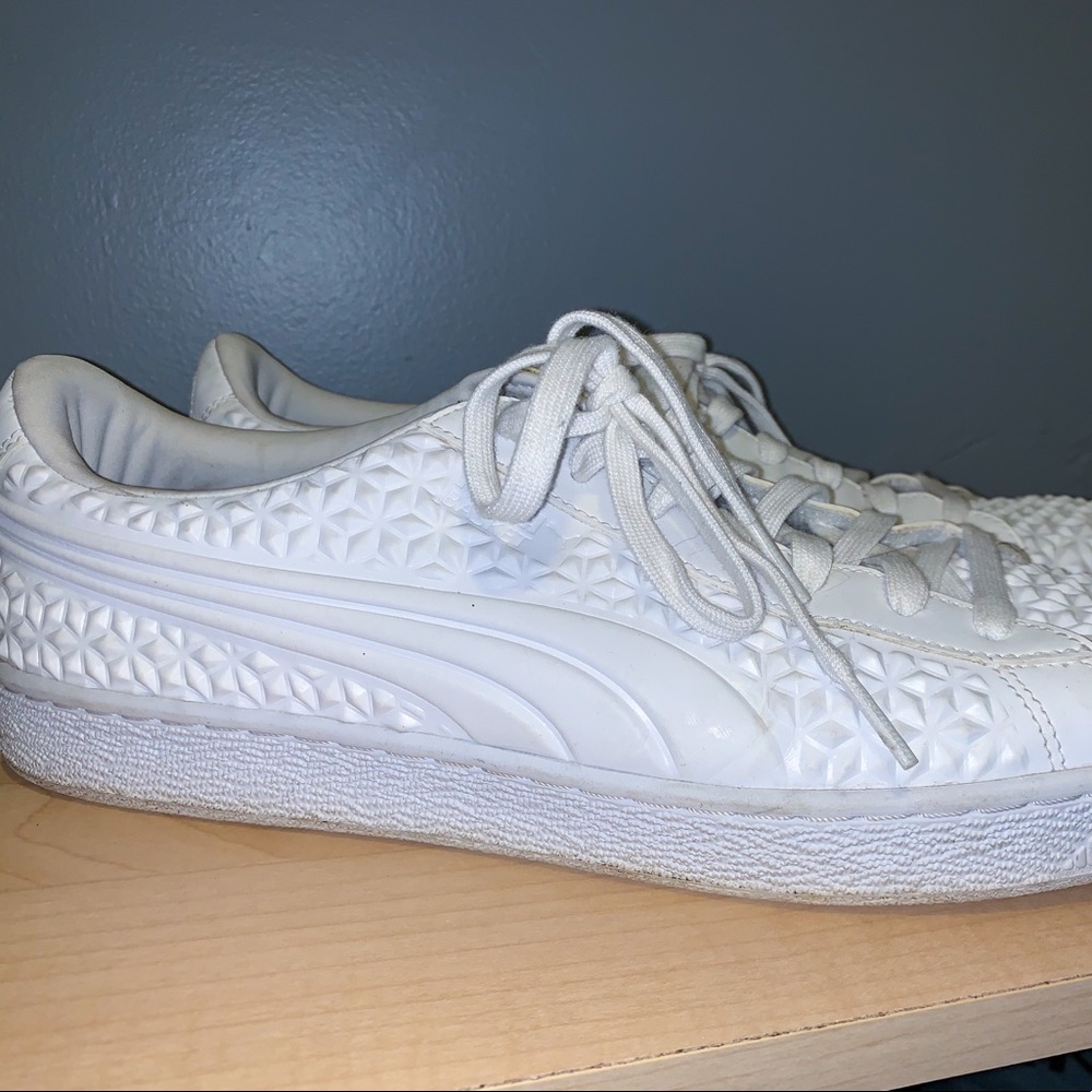 Puma men’s star detail sneakers